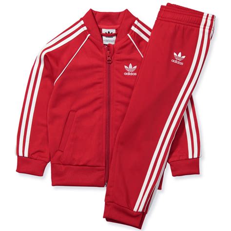 rote adidas jogginganzug damen|Rote Trainingsanzüge .